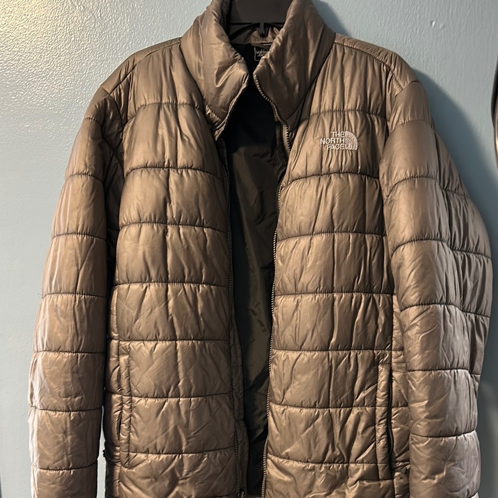 The North Face Men's Silver Puffer Jacket
